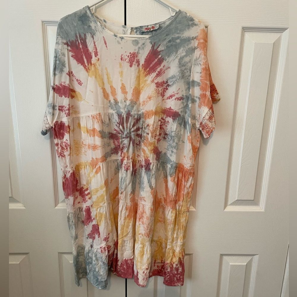 Mazik Tie-Dye Women's Dress Size Large